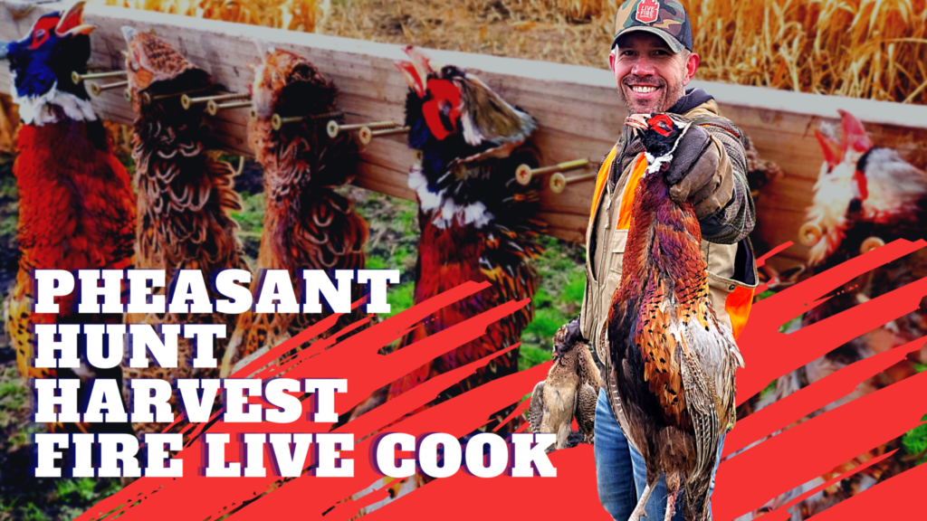 Destination Wisconsin Holiday Pheasant Hunt and Live Fire Cook Live