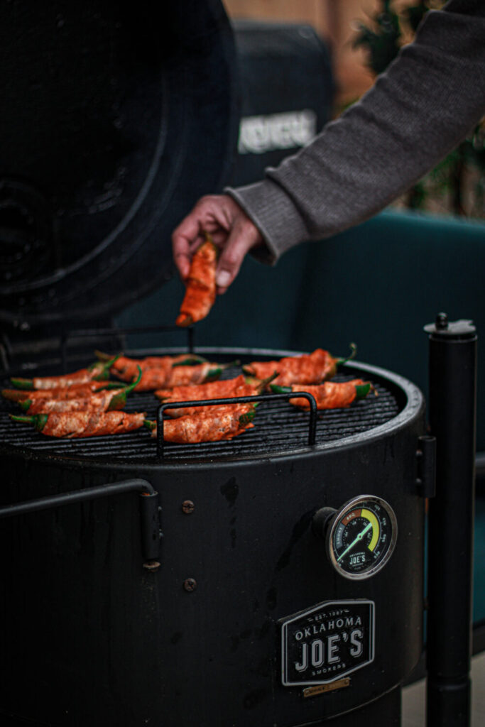 Now, it's time to let the smoker do what the smoker does!