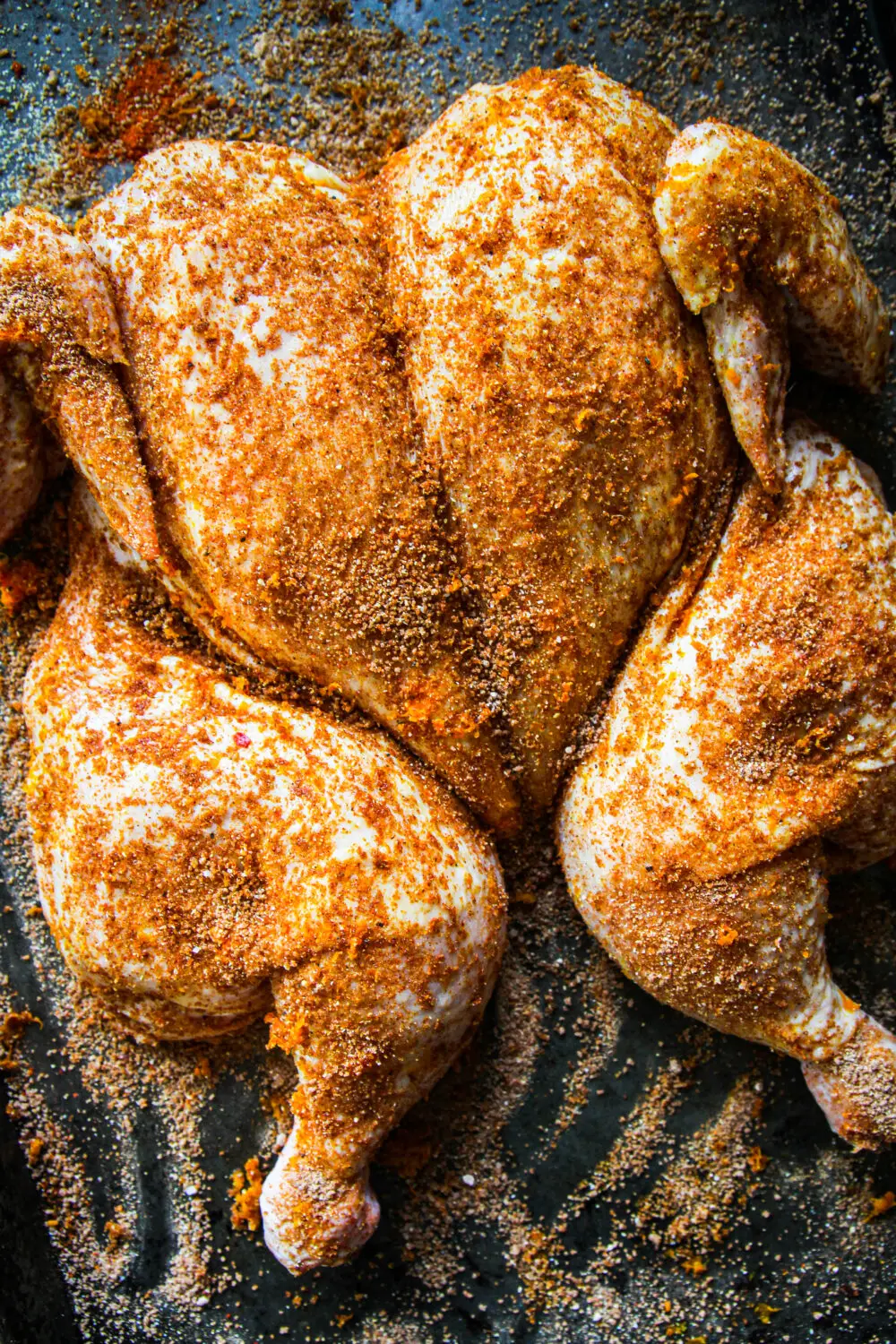plum rubbed chicken