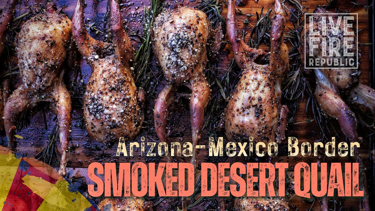 Read more about the article Hunting Desert Game Birds | Wood Plank-Smoked Gambel’s Quail over Live Fire